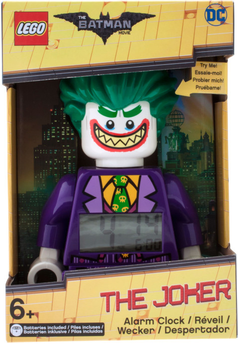 THE LEGO BATMAN MOVIE The Joker™ Minifigure Alarm Clock