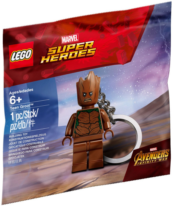 Teen Groot Key Chain