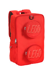Batoh v tvare kocky LEGO® – červený