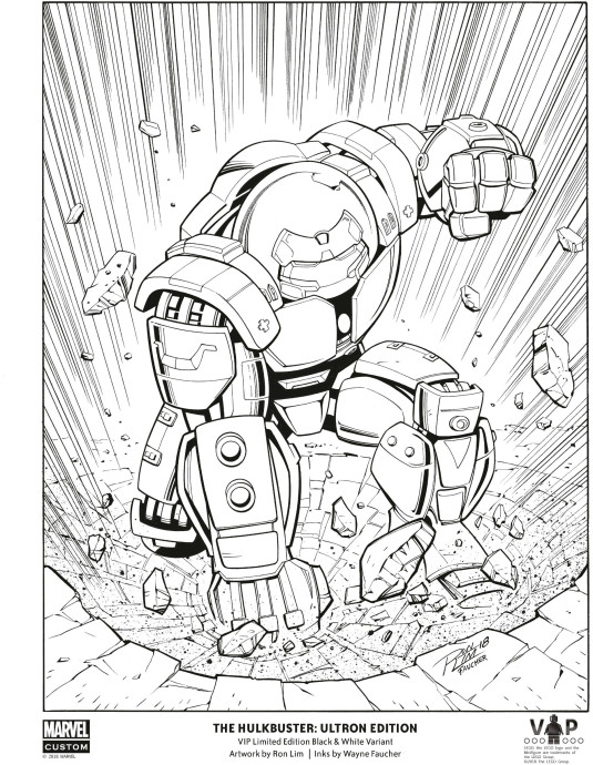 Hulkbuster art print