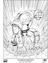 Hulkbuster art print