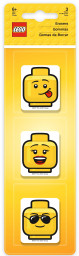 LEGO Erasers 3 Pack