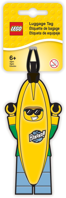 LEGO® cedulka na zavazadlo – Chlapík v převleku banánu