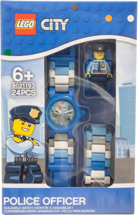 Police Officer Minifigure Link Watch