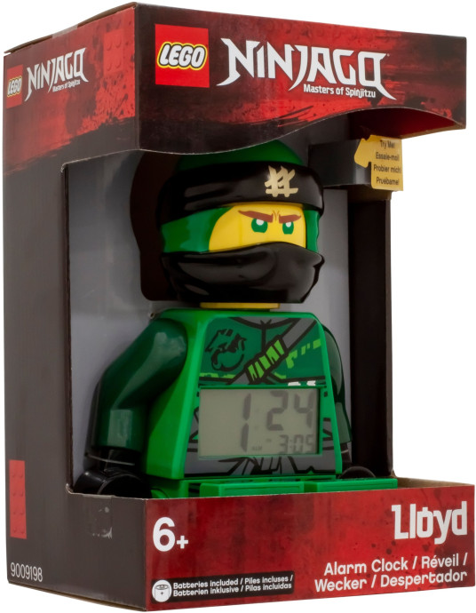 NINJAGO Lloyd Minifigure Alarm Clock