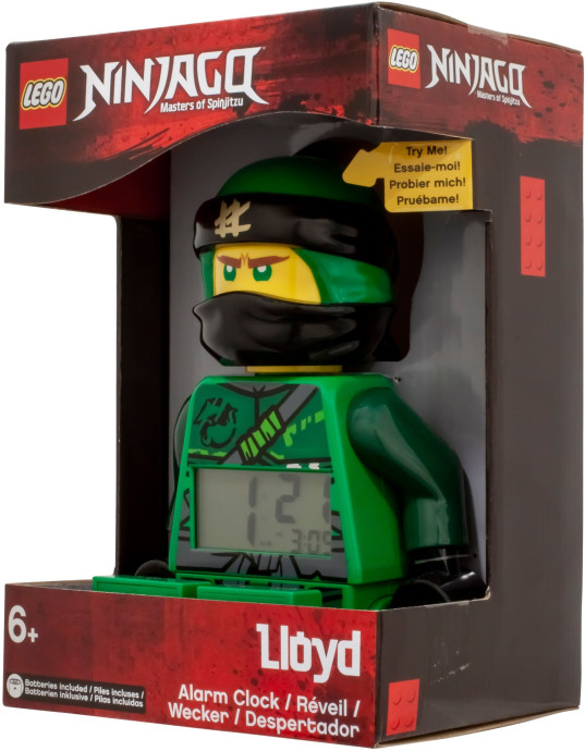 NINJAGO Lloyd Minifigure Alarm Clock
