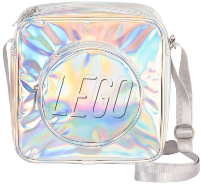 Holographic Brick Crossbody Bag