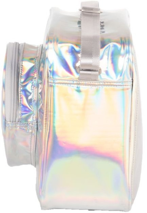 Holographic Brick Crossbody Bag
