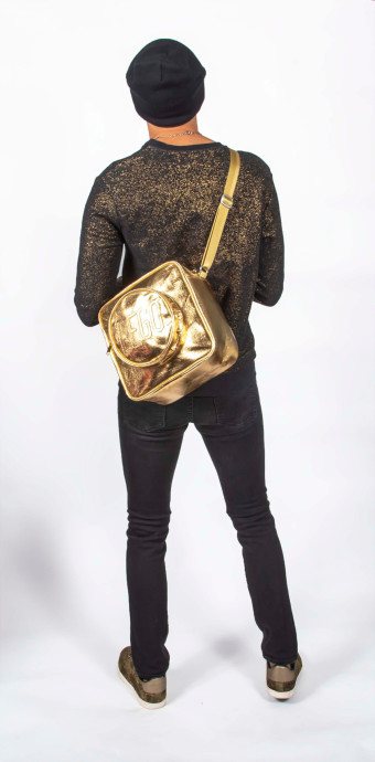 LEGO Gold Brick Crossbody Bag