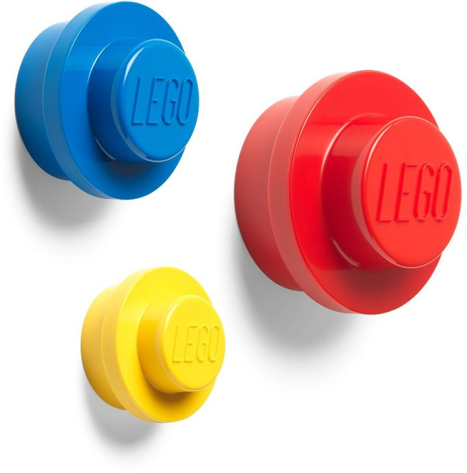 Red Bright Blue and Yellow Wall Hanger Set