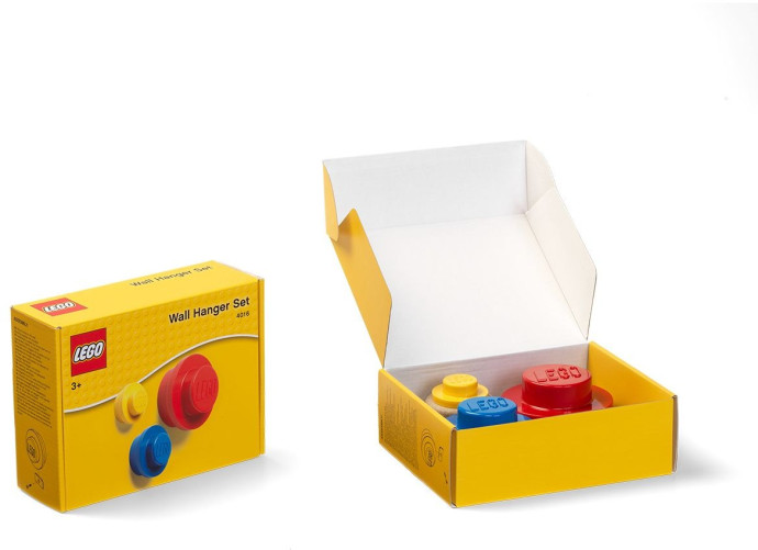 Red Bright Blue and Yellow Wall Hanger Set