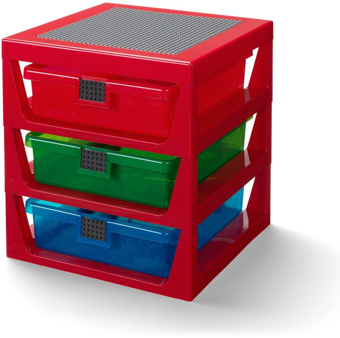 Transparent Red Rack System