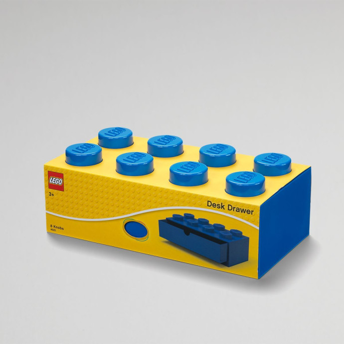 8 Stud Blue Desk Drawer
