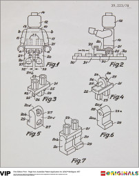 Australian Patent LEGO Miniﬁgure 1977