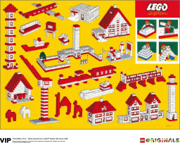 Yellow Spread LEGO Systém Brochure 1958