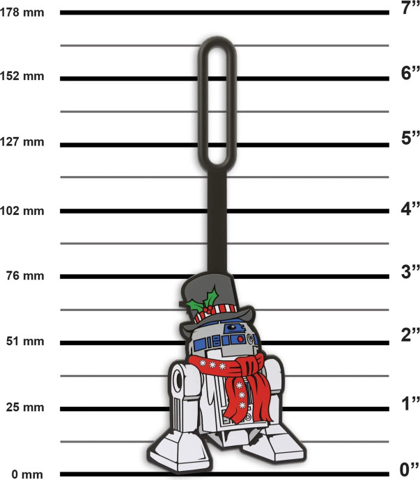 Holiday Bag Tag R2-D2