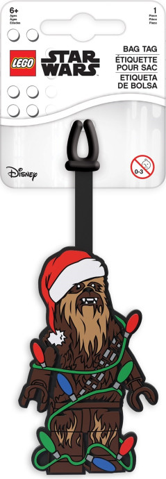 Holiday Bag Tag Chewbacca