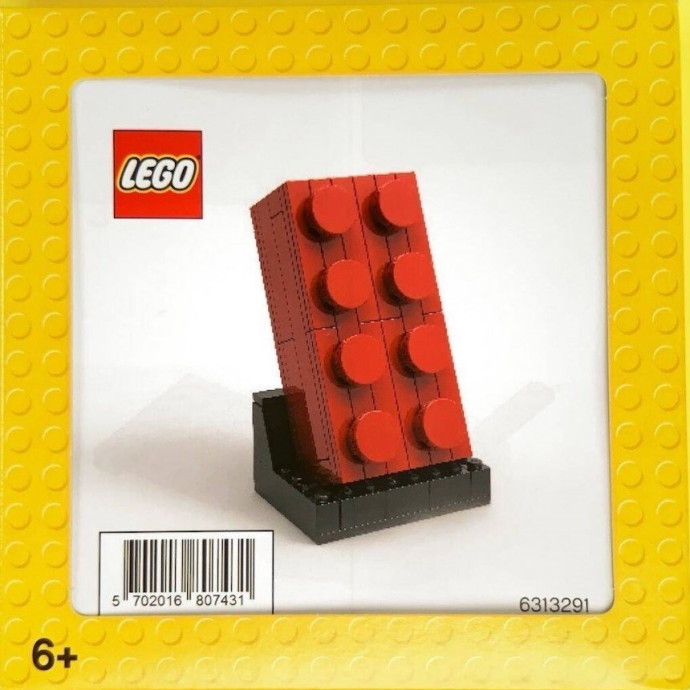 Buildable 2x4 Red Brick
