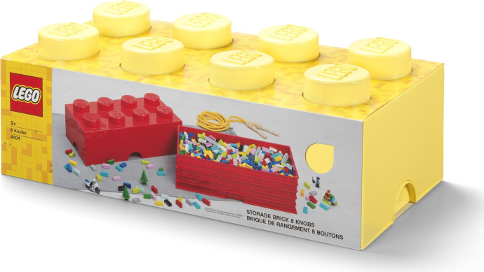 Storage Brick 8 Stud Cool Yellow