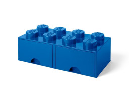 Stolová zásuvka s 8 výstupkami – modrá