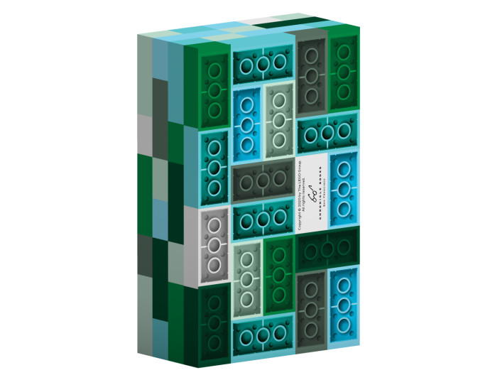 LEGO® Poznámkový papier s motívom kociek
