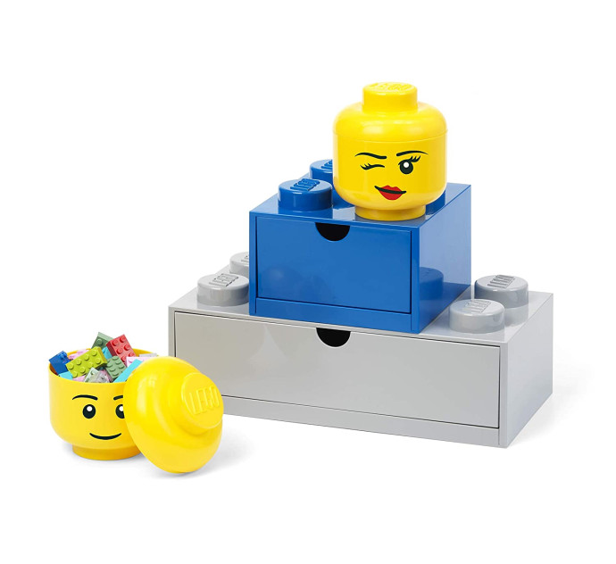 Miniatúrna úložná hlava chlapca – svetložltá