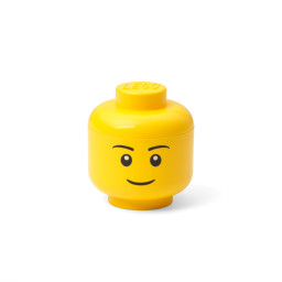 Miniatúrna úložná hlava chlapca – svetložltá