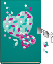 Dots secret diary with lock