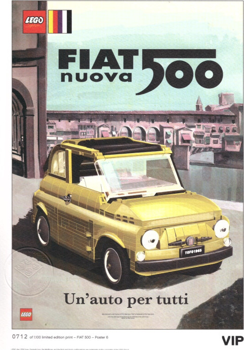 Fiat Art Print 6 - Florentine