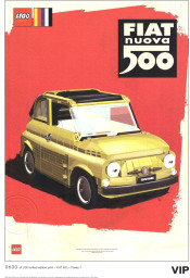 Fiat Art Print 7 - Nuova Rosso