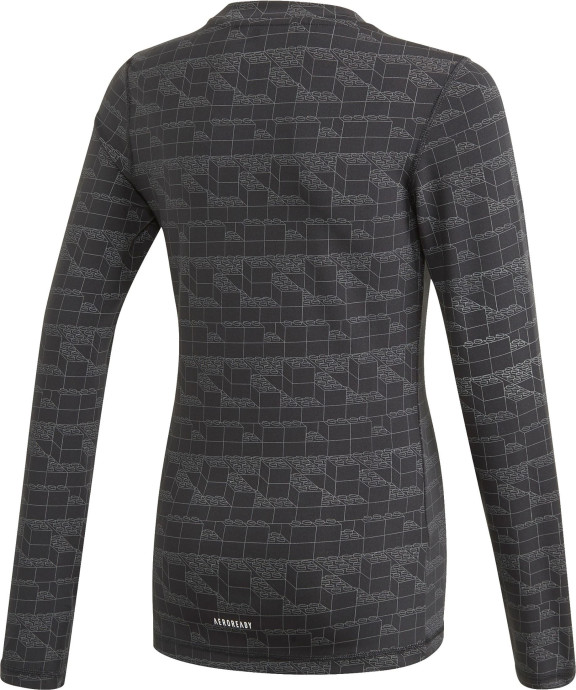 Adidas Bricks Long Sleeve Fitted T Shirt