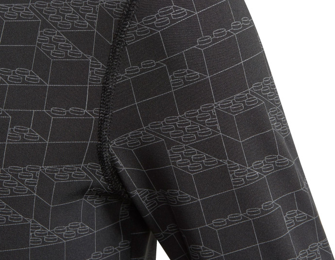 Adidas Bricks Long Sleeve Fitted T Shirt