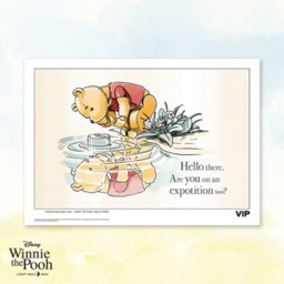 Winnie the Pooh poster - Hello