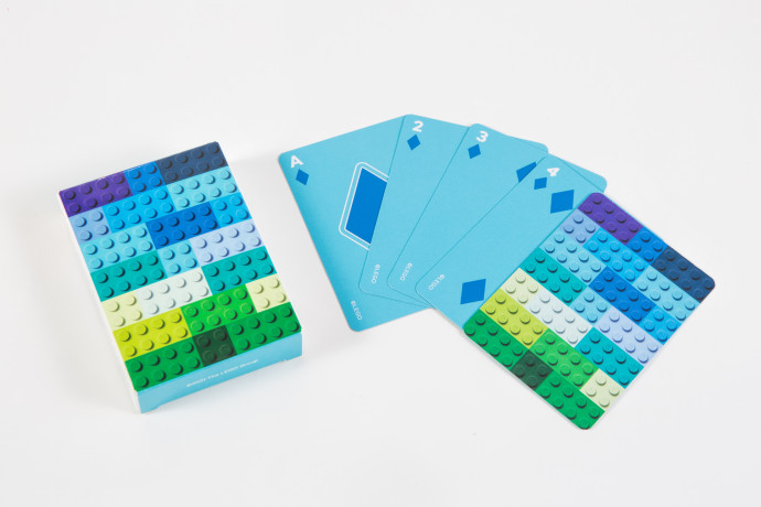 Hracie karty s motívom kociek LEGO®