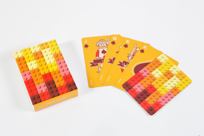 Hracie karty s motívom kociek LEGO®