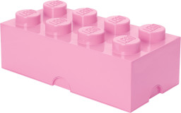 8 Stud Storage Brick Pink