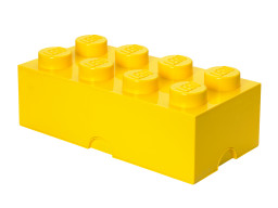 Úložná kostka s 8 výstupky – žlutá