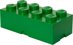 8 Stud Storage Brick Green