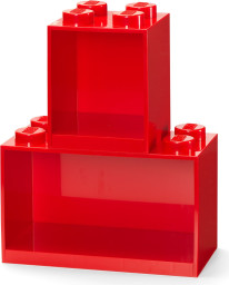 Brick Shelf Set Red