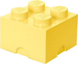 4 Stud Storage Brick Cool Yellow