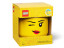 Velký úložný box – hlava minifigurky (mrkající)