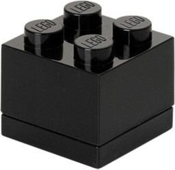 4 Stud Black Mini Box