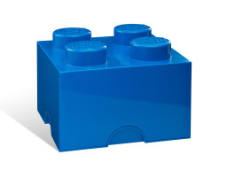 Úložná kocka so 4 výstupkami – modrá
