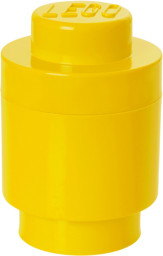 1 Stud Round Storage Brick Yellow