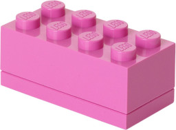 8 Stud Mini Box Pink