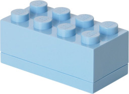 8 Stud Mini Box Light Blue