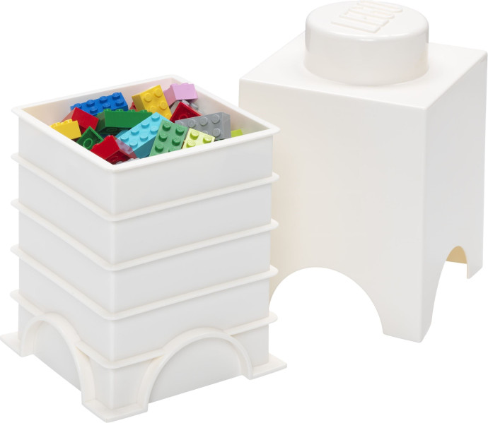Storage Brick 1 Stud White