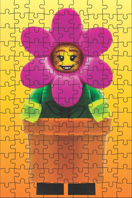 Mystery Minifigure Mini-Puzzle (Red Edition)