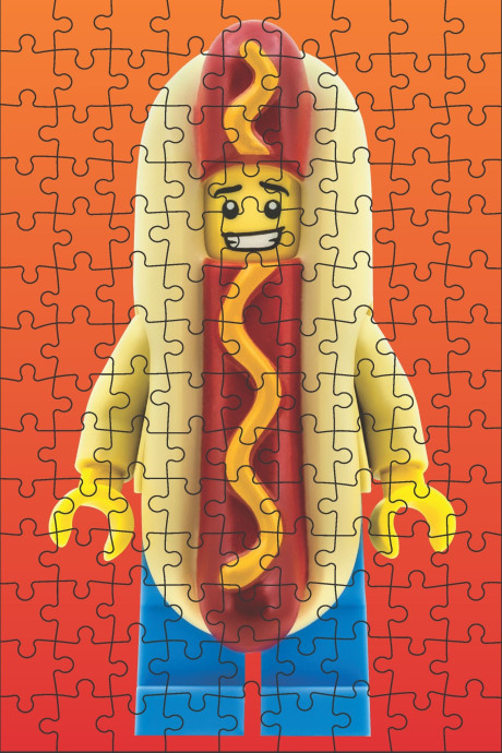 Mystery Minifigure Mini-Puzzle (Red Edition)