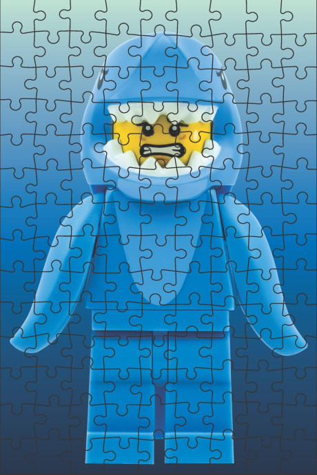 Mystery Minifigure Mini-Puzzle (Red Edition)